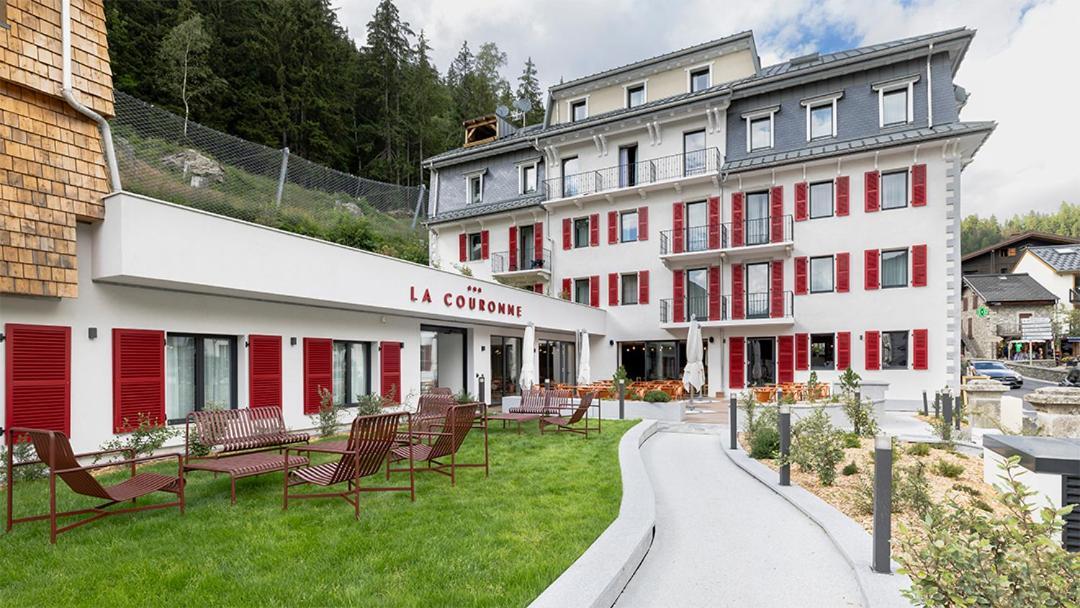 Hotel Restaurant La Couronne Chamonix Zewnętrze zdjęcie