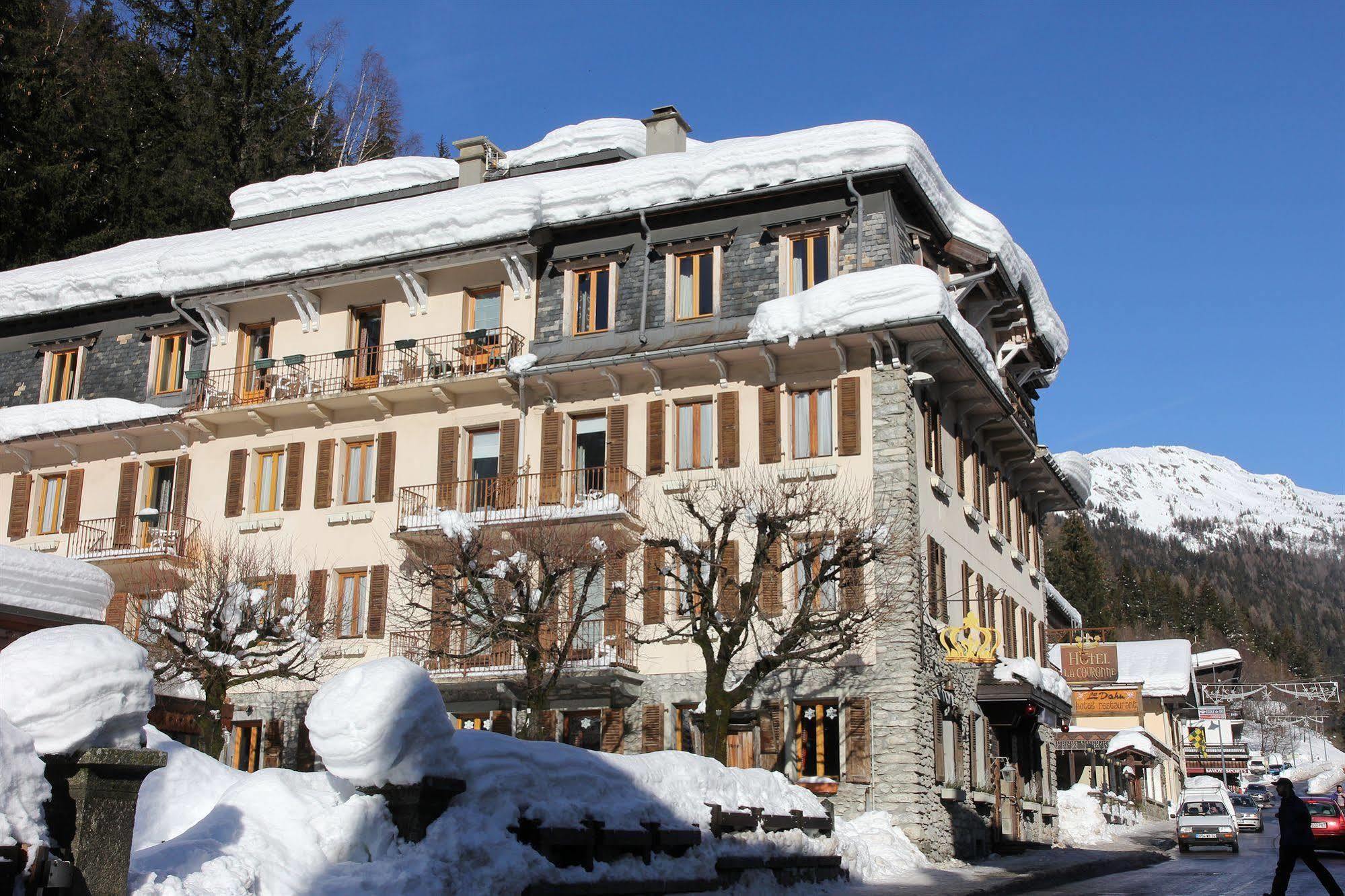 Hotel Restaurant La Couronne Chamonix Zewnętrze zdjęcie